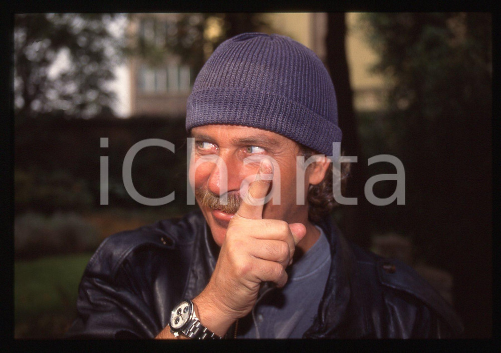 35mm vintage slide*1995ca ALBERTO CASTAGNA presentatore televisivo ritratto (31)