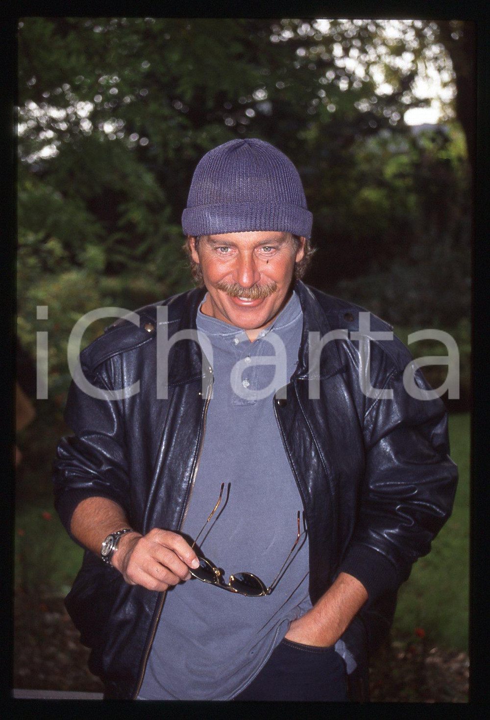 35mm vintage slide*1995ca ALBERTO CASTAGNA presentatore televisivo ritratto (42)