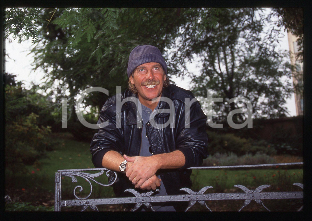 35mm vintage slide*1995ca ALBERTO CASTAGNA presentatore televisivo ritratto (48)