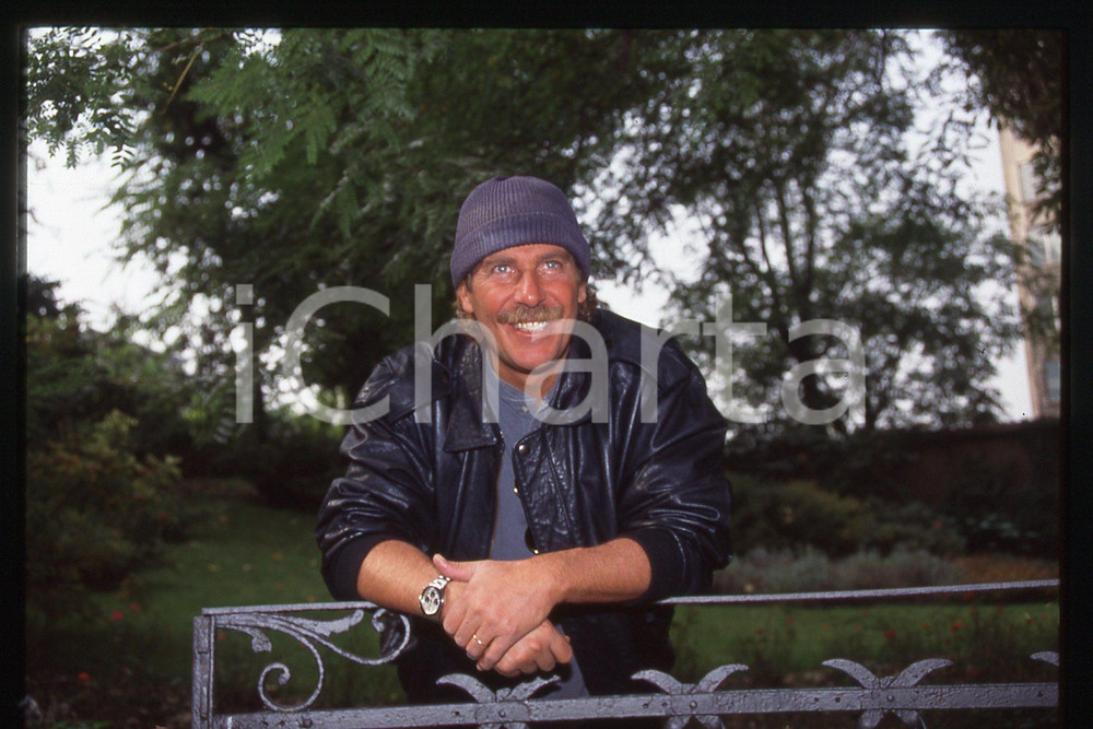 35mm vintage slide*1995ca ALBERTO CASTAGNA presentatore televisivo ritratto (49)