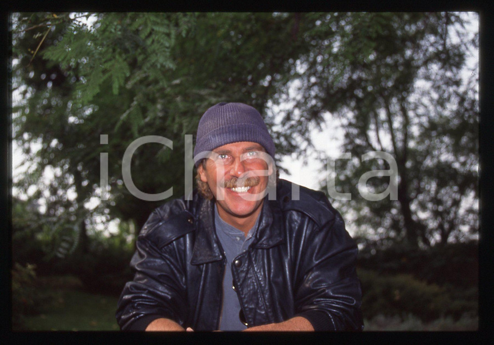 35mm vintage slide*1995ca ALBERTO CASTAGNA presentatore televisivo ritratto (50)