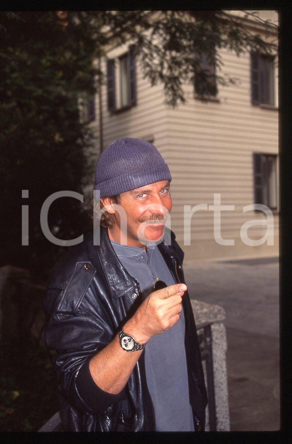 35mm vintage slide*1995ca ALBERTO CASTAGNA presentatore televisivo ritratto (52)