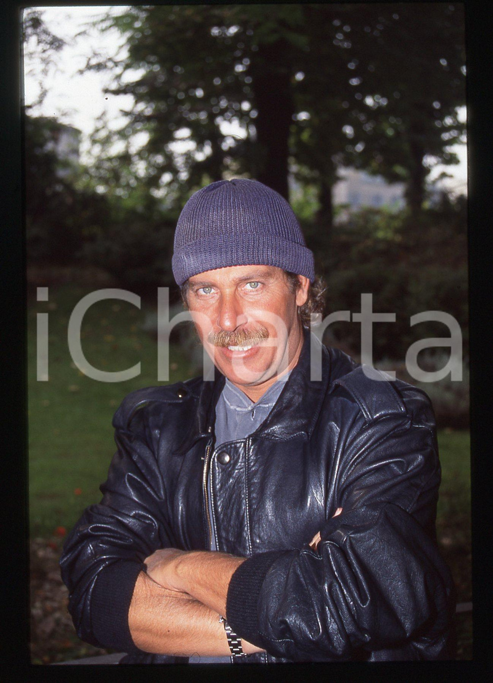 35mm vintage slide*1995ca ALBERTO CASTAGNA presentatore televisivo ritratto (61)