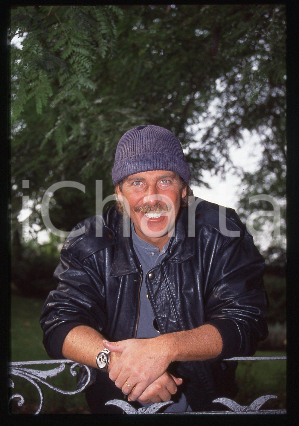 35mm vintage slide*1995ca ALBERTO CASTAGNA presentatore televisivo ritratto (62)