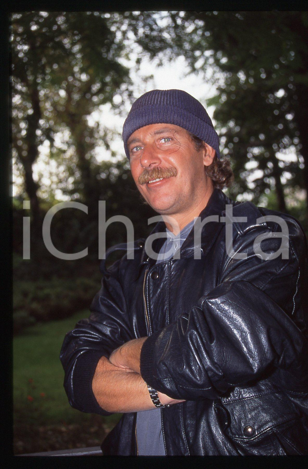 35mm vintage slide*1995ca ALBERTO CASTAGNA presentatore televisivo ritratto (67)
