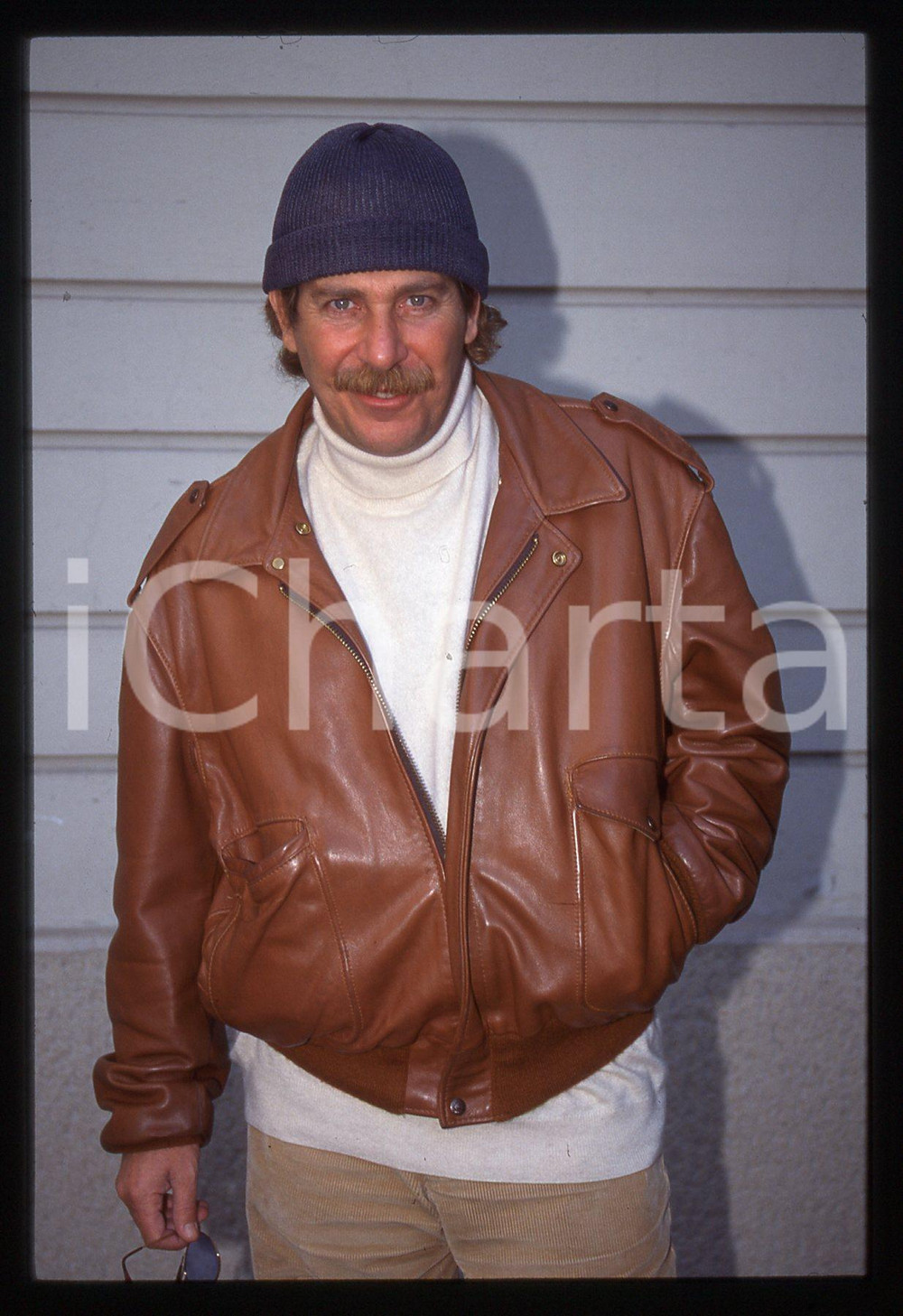 35mm vintage slide* 1995ca ALBERTO CASTAGNA ritratto del presentatore (48)