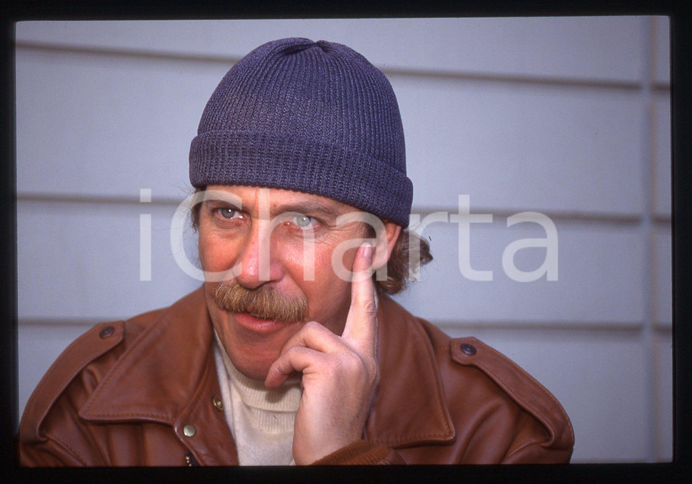 35mm vintage slide* 1995ca ALBERTO CASTAGNA ritratto del presentatore (49)