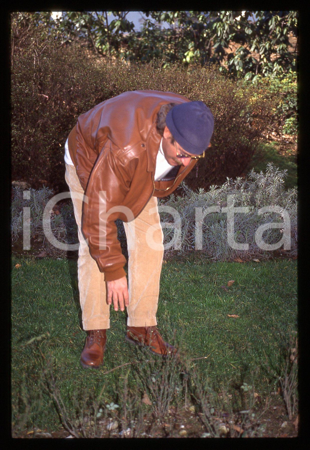 35mm vintage slide* 1995ca ALBERTO CASTAGNA ritratto del presentatore (52)