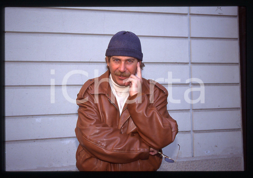 35mm vintage slide* 1995ca ALBERTO CASTAGNA ritratto del presentatore (59)