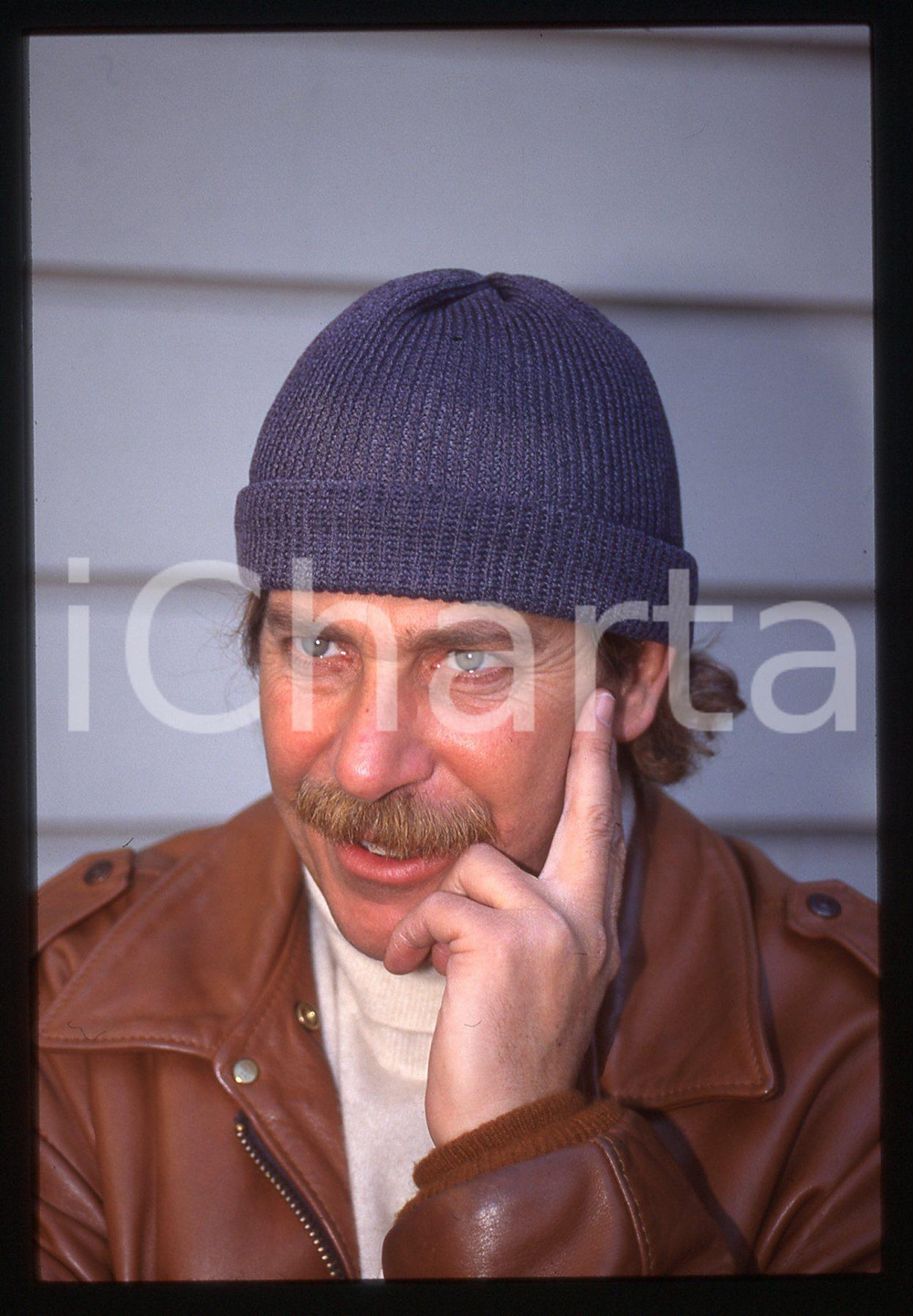 35mm vintage slide* 1995ca ALBERTO CASTAGNA ritratto del presentatore (67)