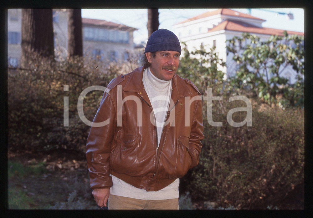 Fotografia d epoca originale 35mm vintage slide 1995ca ALBERTO CASTAGNA ritratto del presentatore 81 1