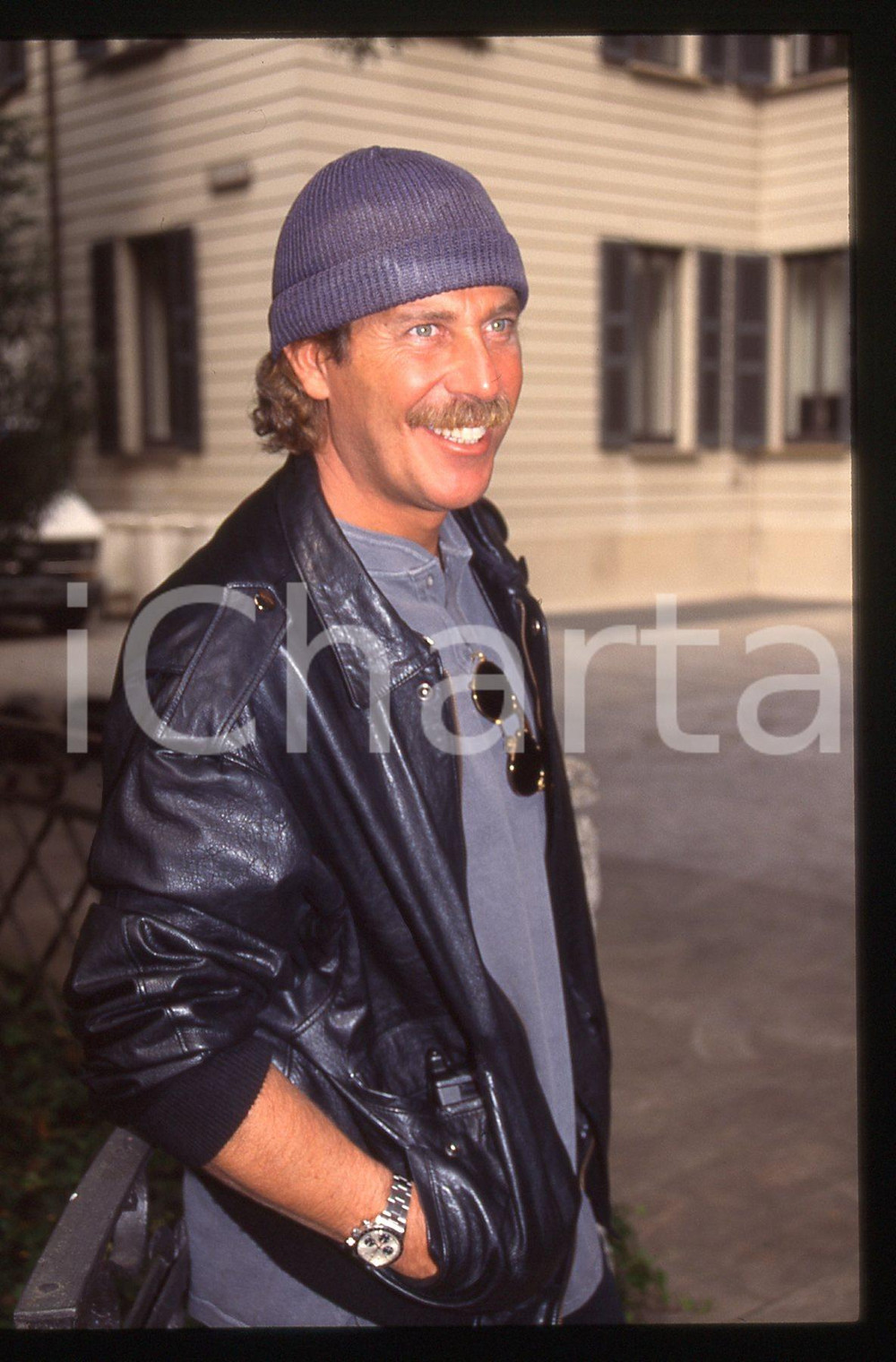 35mm vintage slide*1995ca ALBERTO CASTAGNA presentatore televisivo ritratto (82)
