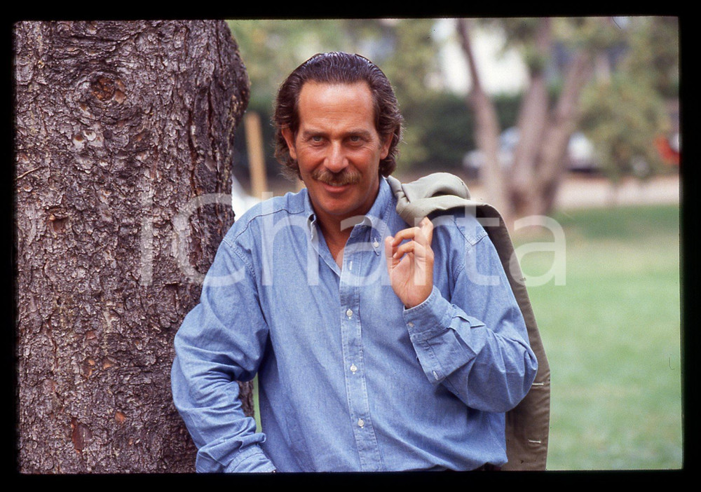 35mm vintage slide*1995ca Ritratto ALBERTO CASTAGNA presentatore televisivo (5)