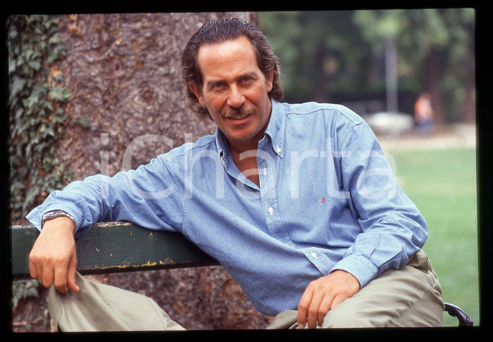 35mm vintage slide*1995ca Ritratto ALBERTO CASTAGNA presentatore televisivo (6)