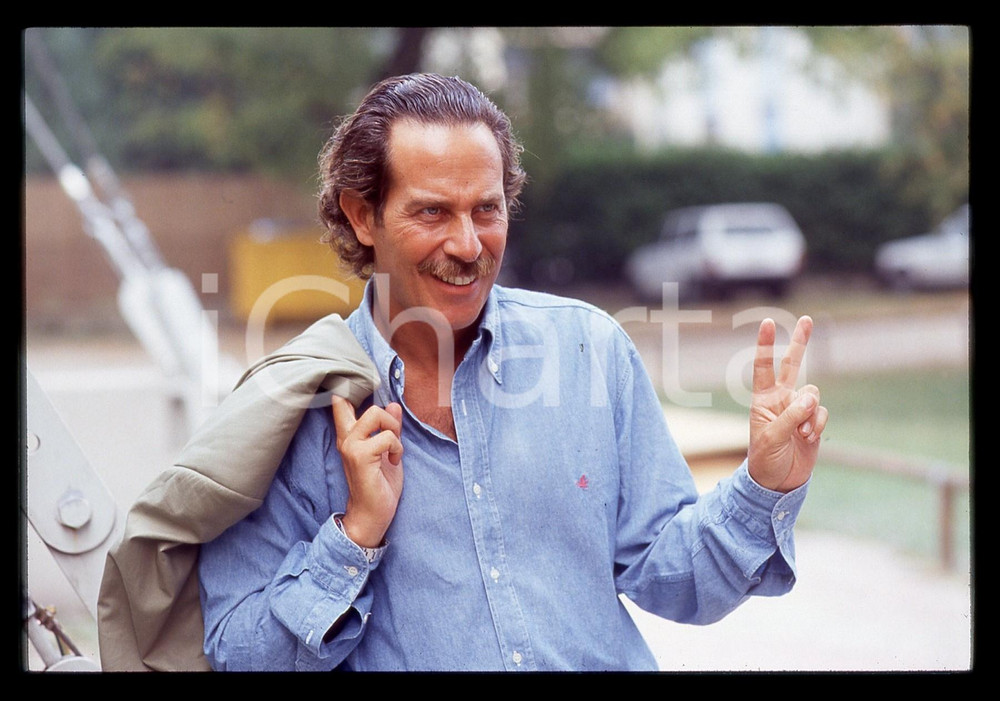 35mm vintage slide*1995ca Ritratto ALBERTO CASTAGNA presentatore televisivo (8)