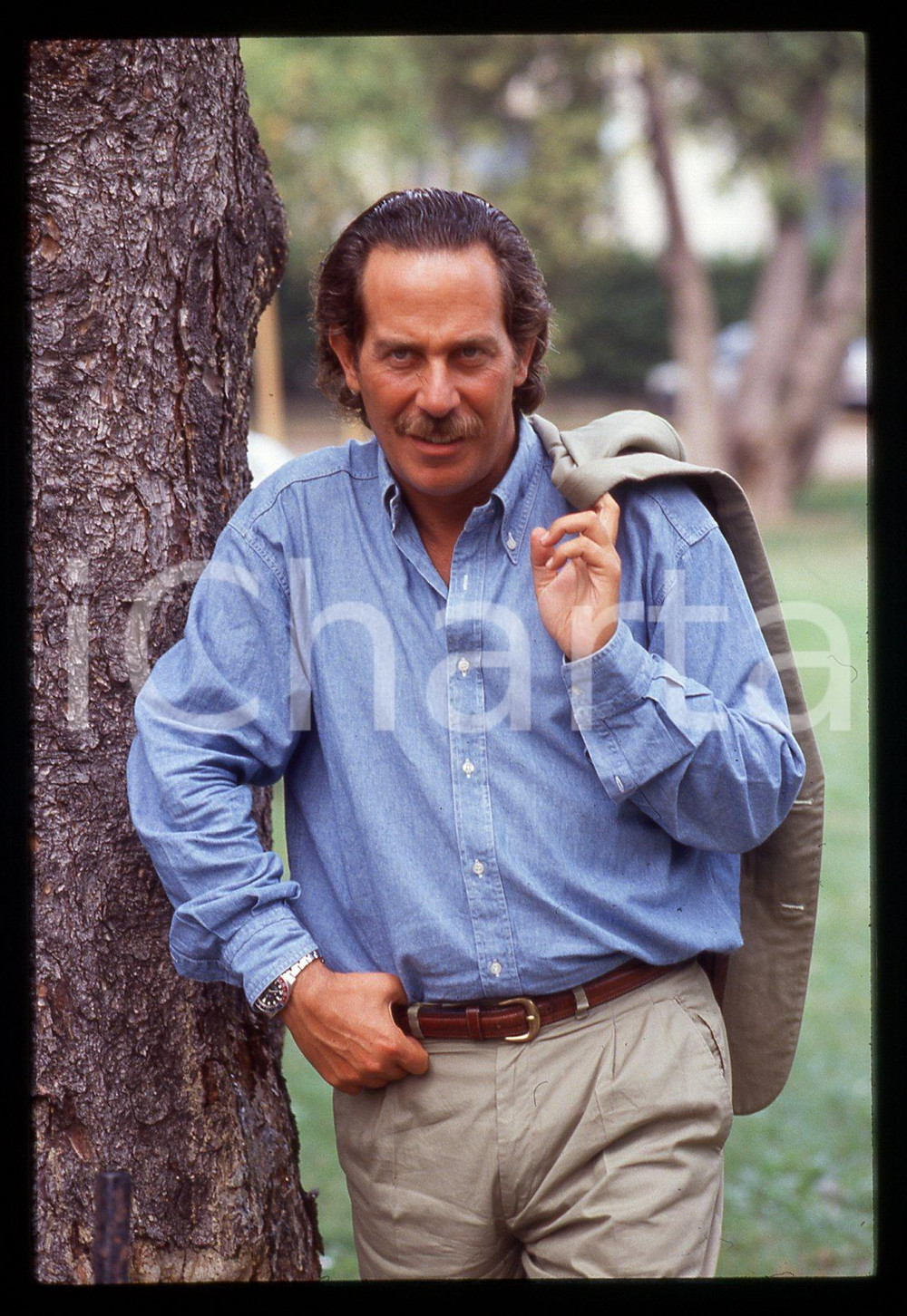 35mm vintage slide*1995ca Ritratto ALBERTO CASTAGNA presentatore televisivo (11)