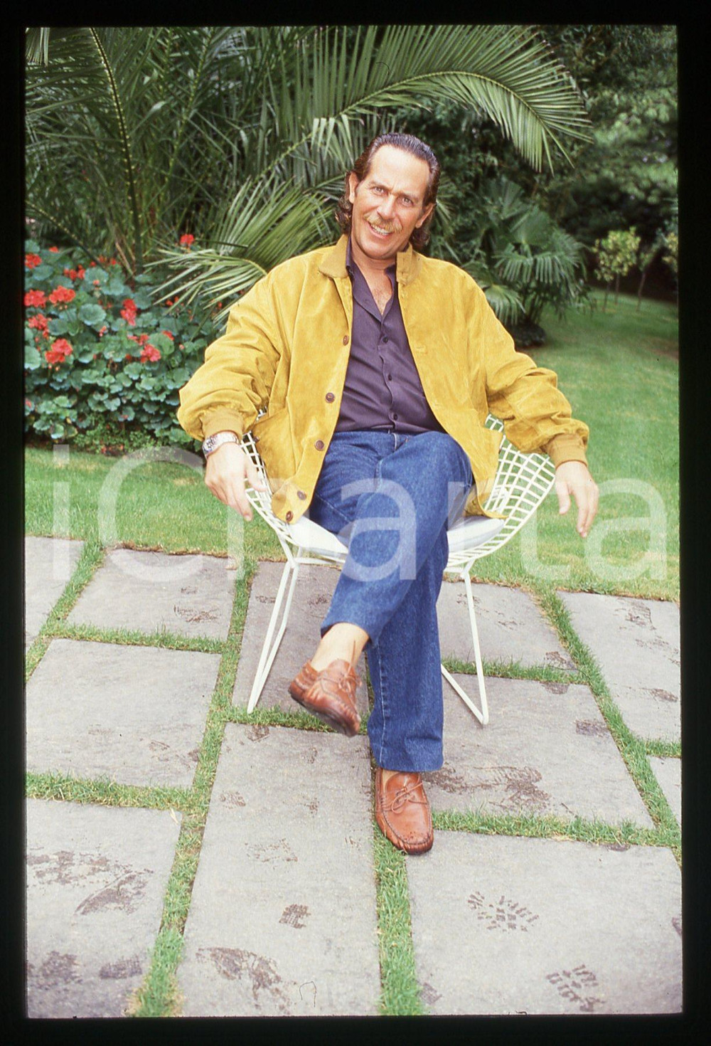 35mm vintage slide*1995ca Ritratto ALBERTO CASTAGNA presentatore televisivo (15)