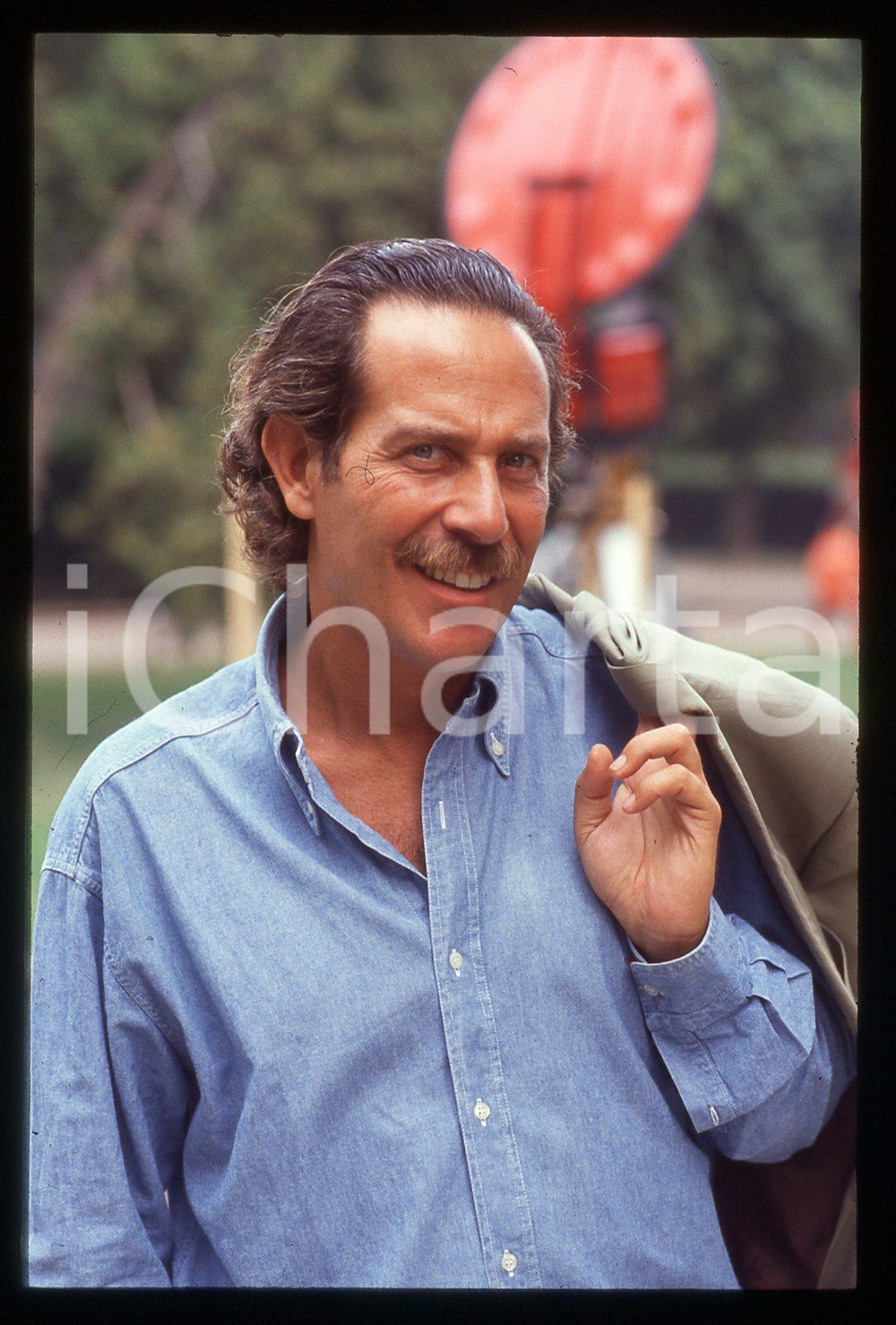 35mm vintage slide*1995ca Ritratto ALBERTO CASTAGNA presentatore televisivo (26)