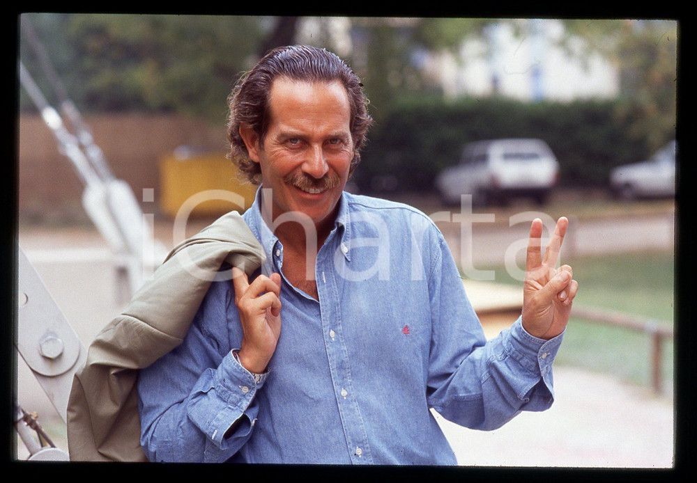 35mm vintage slide*1995ca Ritratto ALBERTO CASTAGNA presentatore televisivo (37)