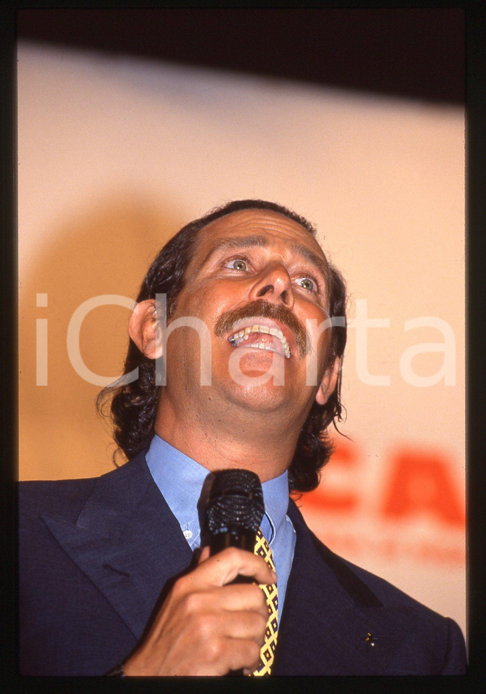 35mm vintage slide* 1992 Milano ALBERTO CASTAGNA ad evento sponsor CARIPLO (3)