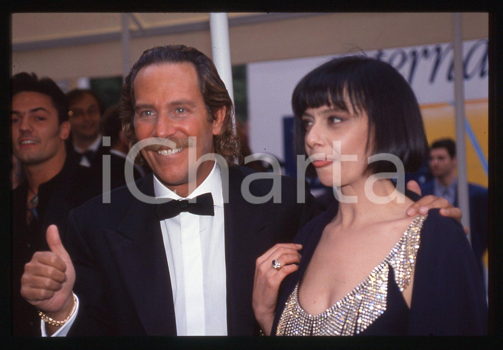 35mm vintage slide* 1993 Notte Telegatti ALBERTO CASTAGNA con PUCCI ROMANO (3)