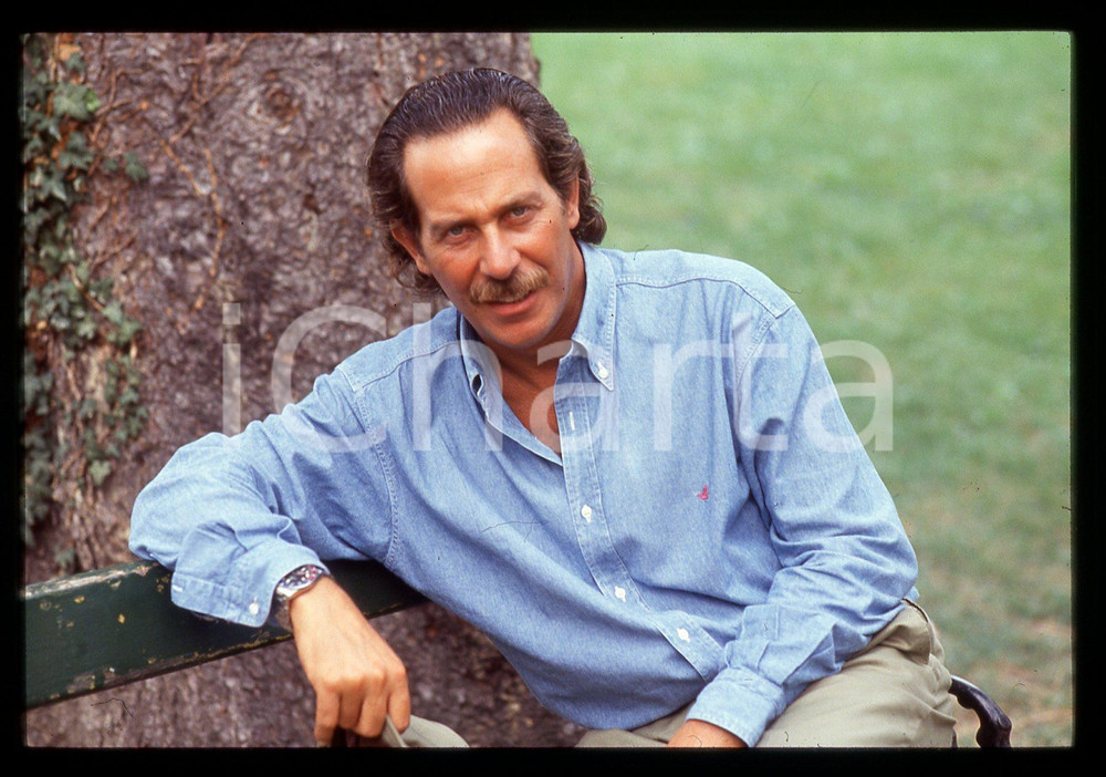 35mm vintage slide*1995ca Ritratto ALBERTO CASTAGNA presentatore televisivo (45)