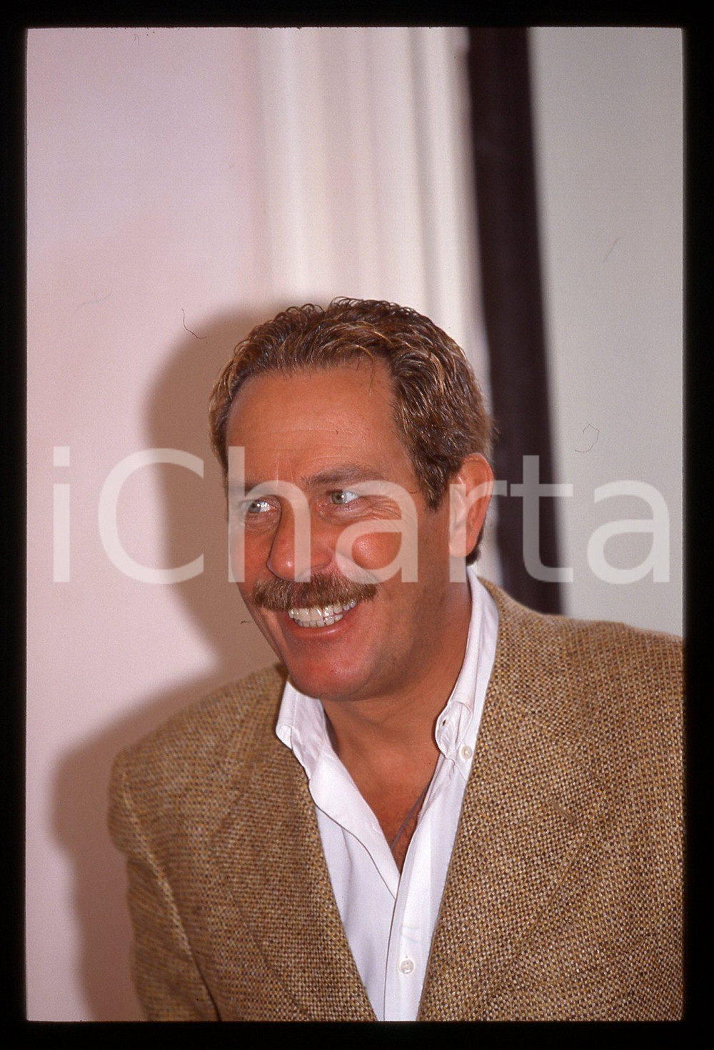 35mm vintage slide*1995ca Presentatore ALBERTO CASTAGNA ritratto (35)