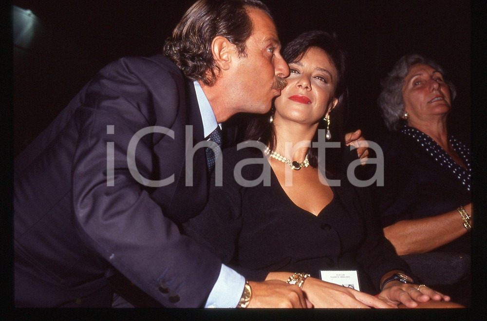 35mm vintage slide* 1995ca ALBERTO CASTAGNA con MARIA PUCCI ROMANO (6)