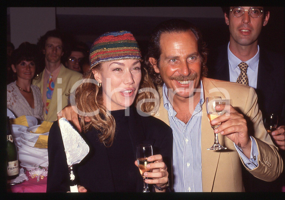 35mm vintage slide* 1995ca ALBERTO CASTAGNA con NANCY BRILLI (8)