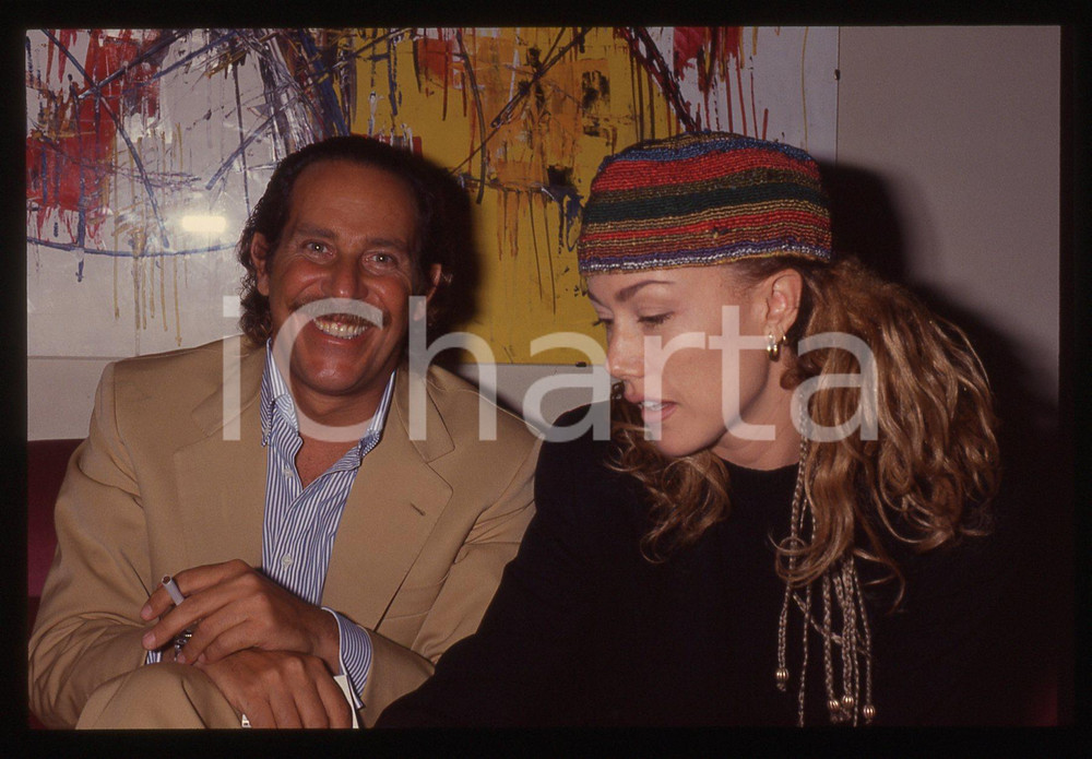35mm vintage slide* 1995ca ALBERTO CASTAGNA con NANCY BRILLI (6)