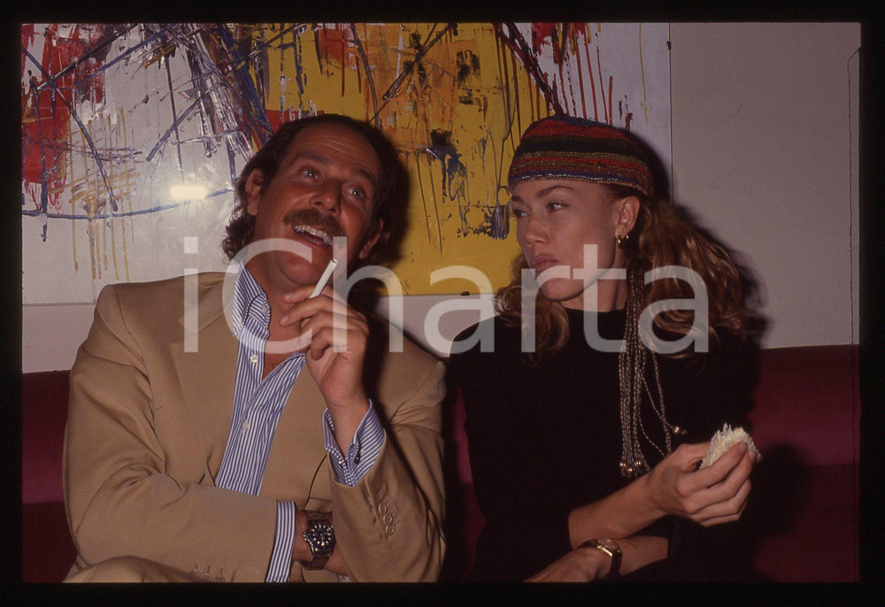 35mm vintage slide* 1995ca ALBERTO CASTAGNA con NANCY BRILLI (7)