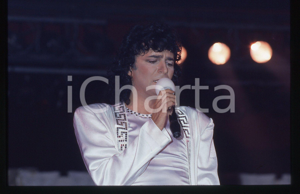 35mm vintage slide* 1986 Zero Tour RENATO ZERO durante un concerto (63)