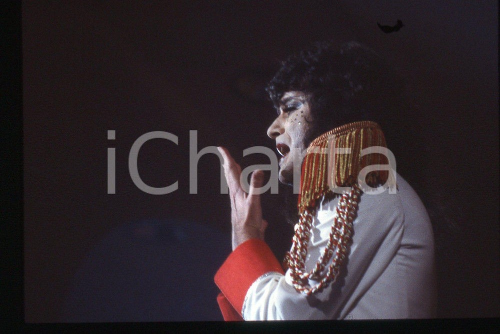 35mm vintage slide*1984 Riva del Garda RENATO ZERO "PER NON ESSERE COSI'" (3)