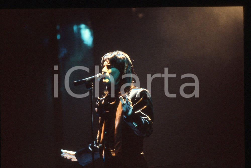 35mm vintage slide* 1988 Tour Zerolive RENATO ZERO durante un concerto (19)