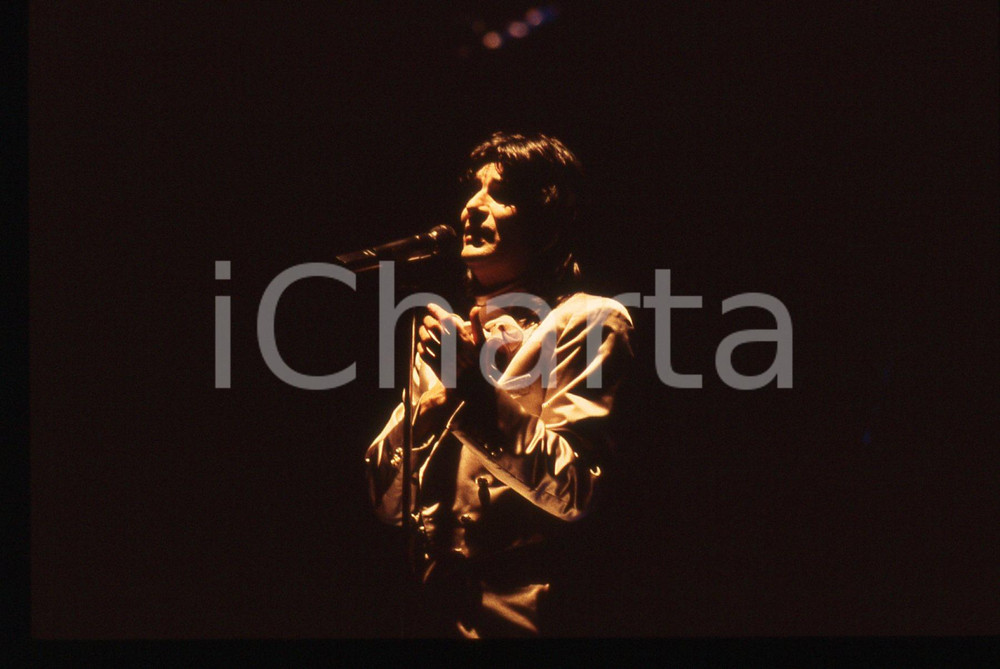 Fotografia d epoca originale 35mm vintage slide 1988 Tour Zerolive RENATO ZERO durante un concerto 32 1