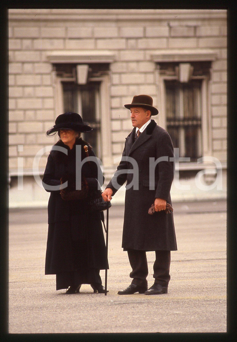 35mm vintage slide* 1988 La Coscienza di Zeno  Sergio FANTONI durante le riprese