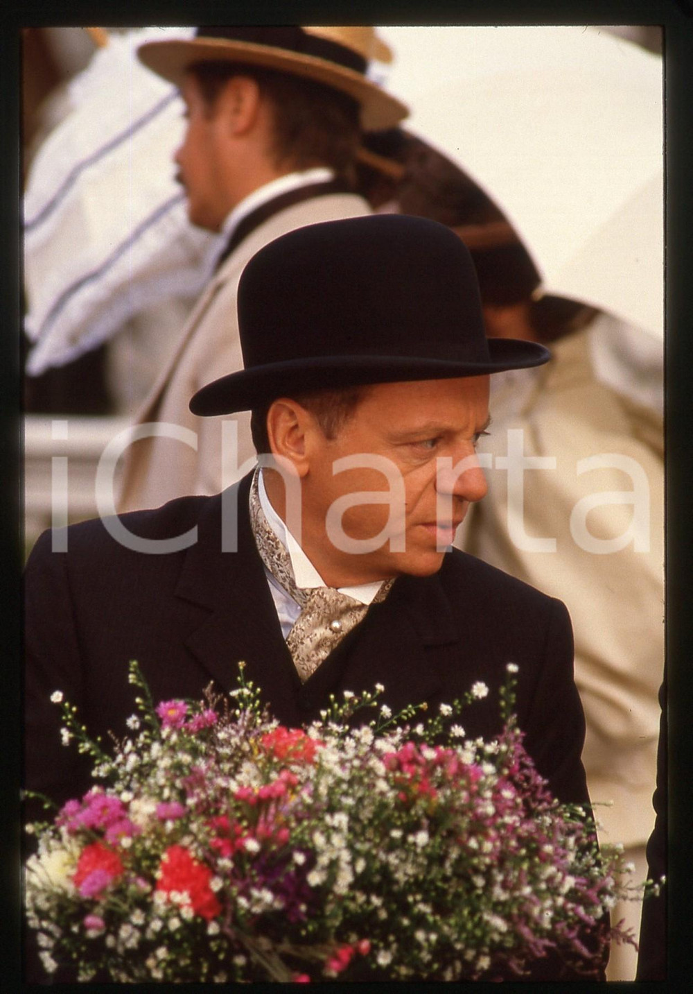 35mm vintage slide* 1988 La Coscienza di Zeno Johnny DORELLI scena del film (4)