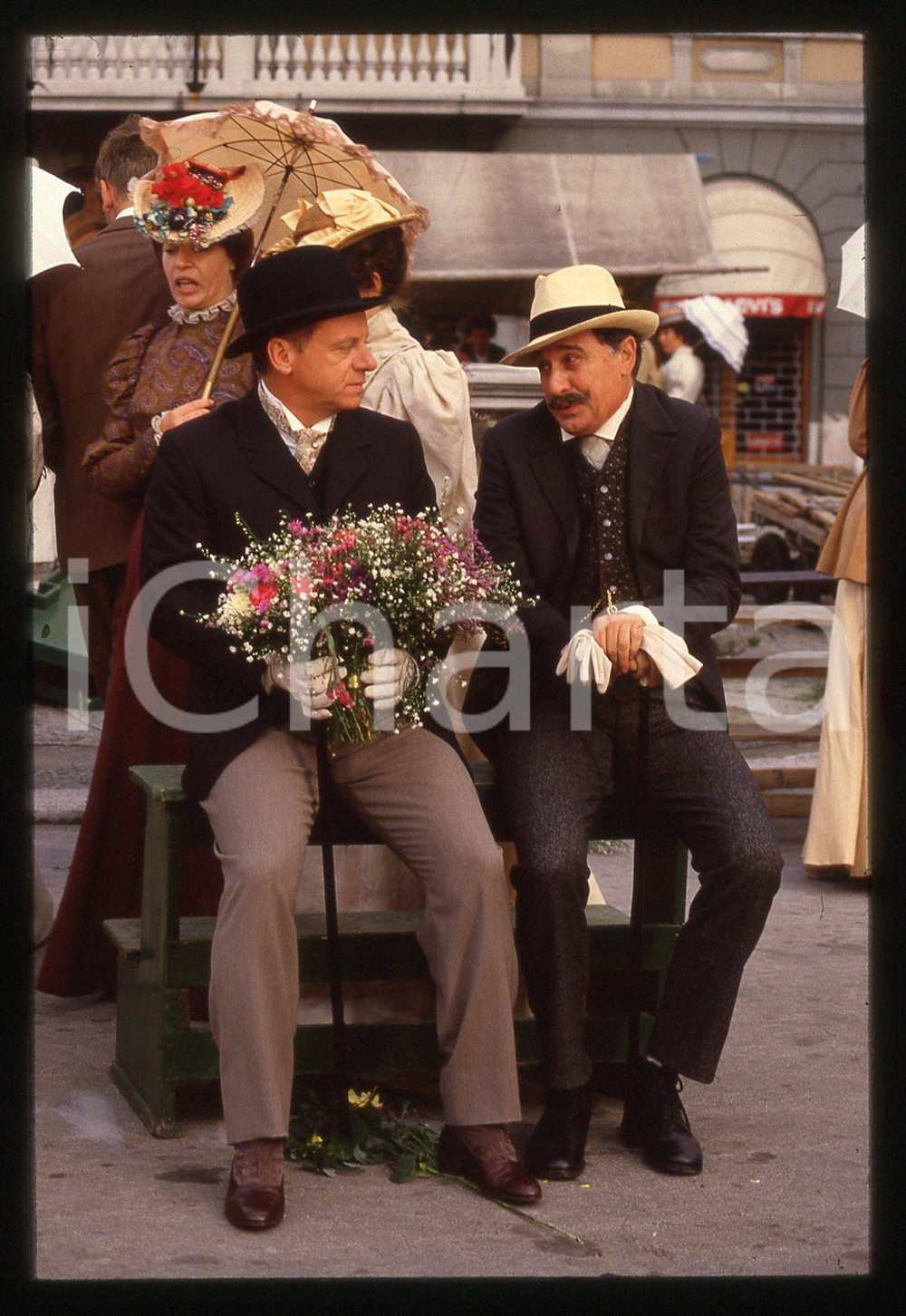 35mm vintage slide* 1988 La Coscienza di Zeno Johnny DORELLI e Sandro BOLCHI (2)