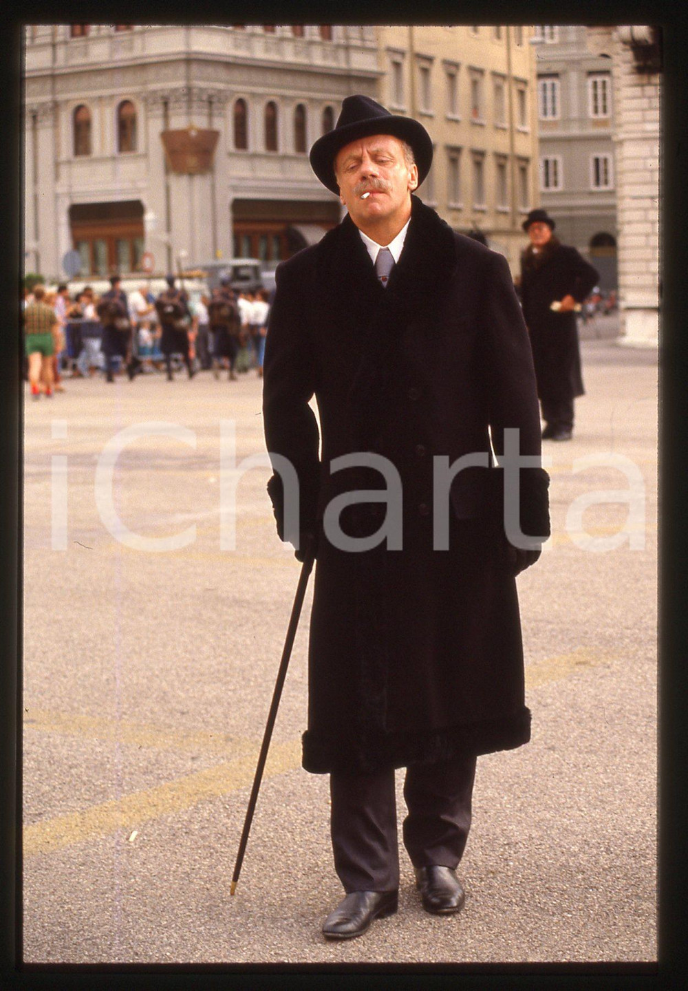 35mm vintage slide* 1988 La Coscienza di Zeno Johnny DORELLI scena del film (7)