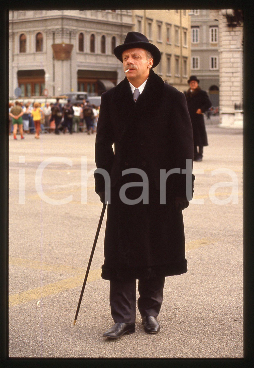 35mm vintage slide* 1988 La Coscienza di Zeno Johnny DORELLI scena del film (10)