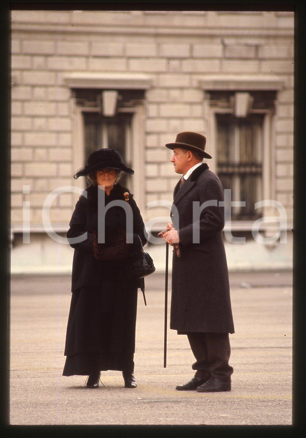 Fotografia d epoca originale 35mm vintage slide 1988 La Coscienza di Zeno Sergio FANTONI in scena 1