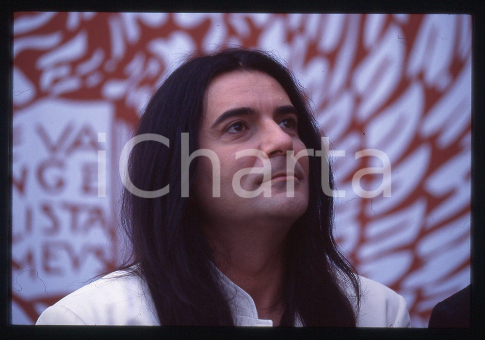 35mm vintage slide* 1994 Festival Cinema Venezia Renato ZERO ritratto (3)