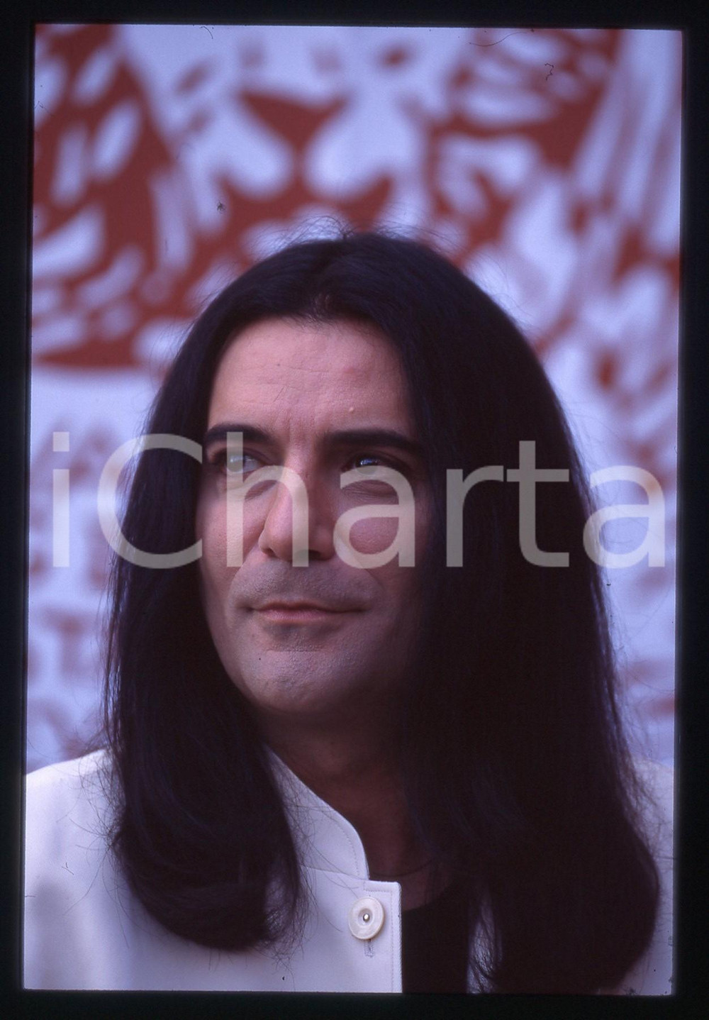 35mm vintage slide* 1994 Festival Cinema Venezia Renato ZERO ritratto (4)