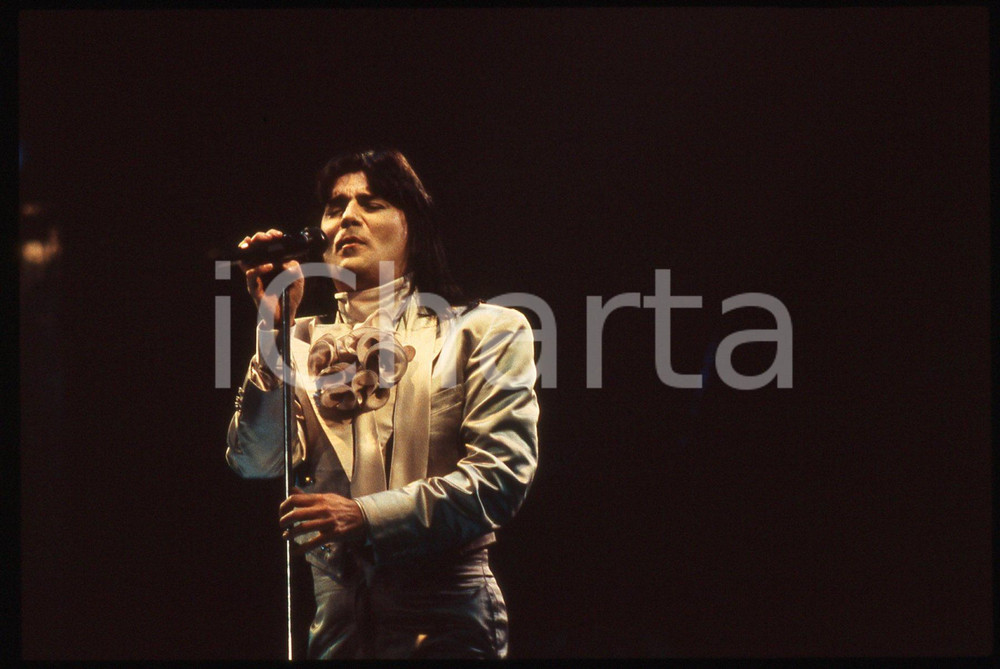 35mm vintage slide* 1988 Tour Zerolive RENATO ZERO durante un concerto (43)