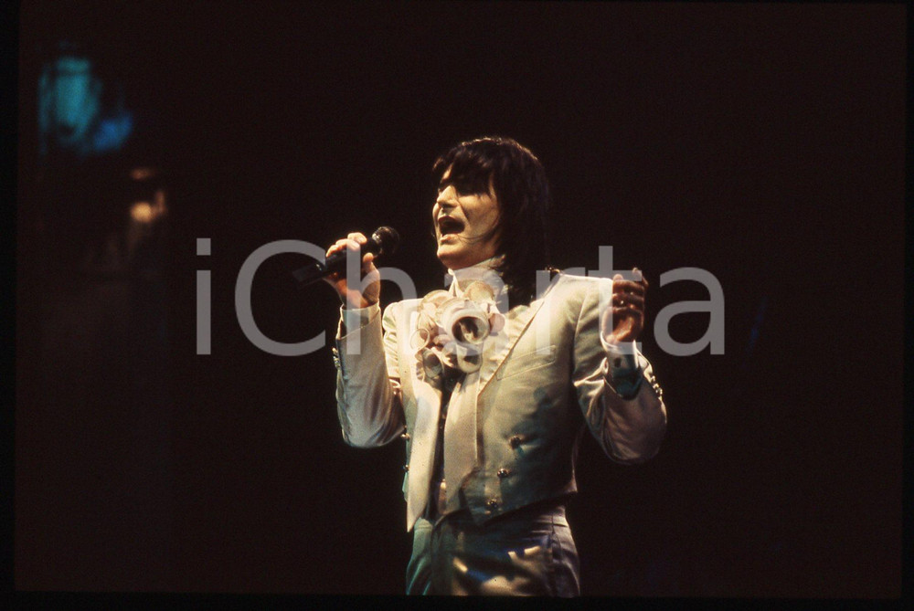35mm vintage slide* 1988 Tour Zerolive RENATO ZERO durante un concerto (46)