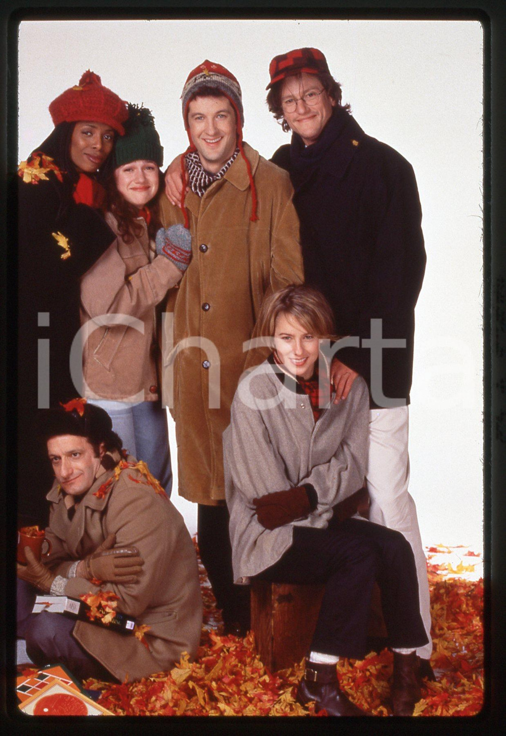 35mm vintage slide* 1996 serie tv americana BOSTON COMMON cast (2)