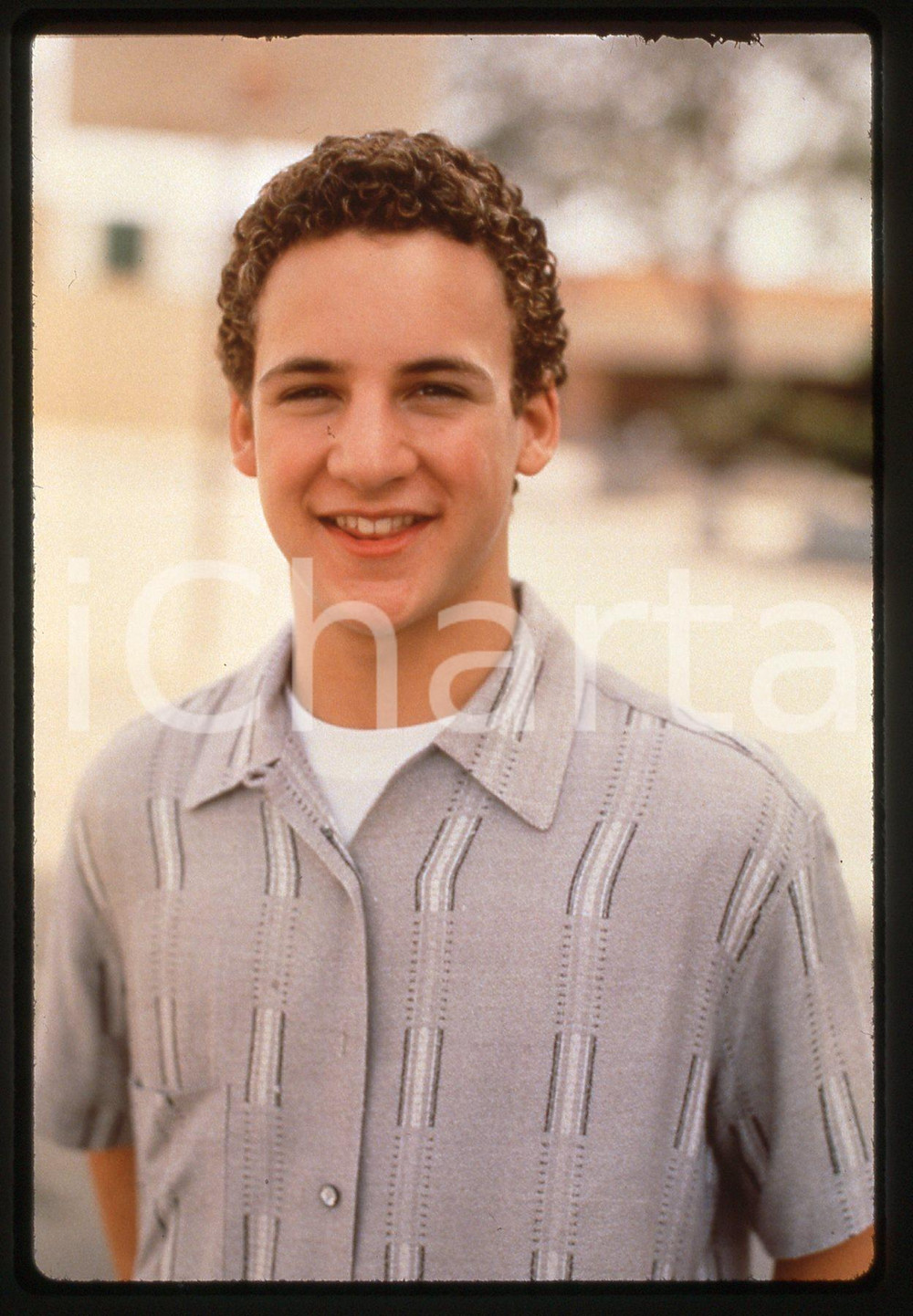35mm vintage slide* 1993 BOY MEETS WORLD Ben SAVAGE - Cory Matthews (2) 