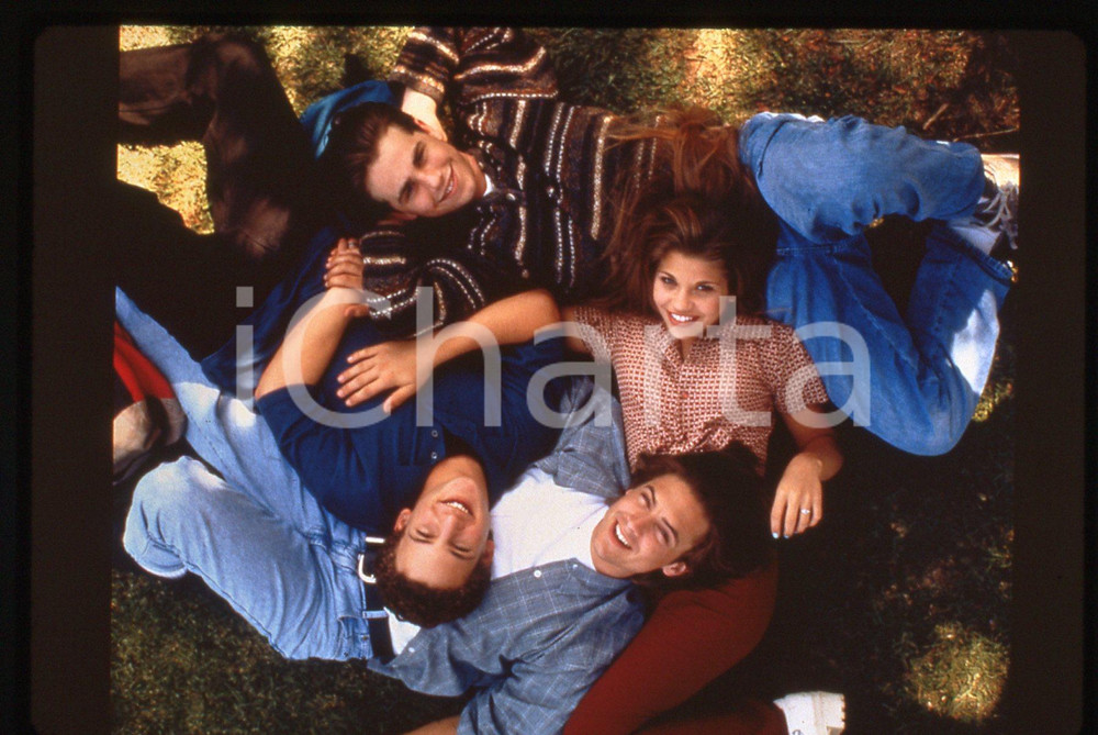 35mm vintage slide* 1993 BOY MEETS WORLD Ben SAVAGE Danielle FISHEL Ryder STRONG