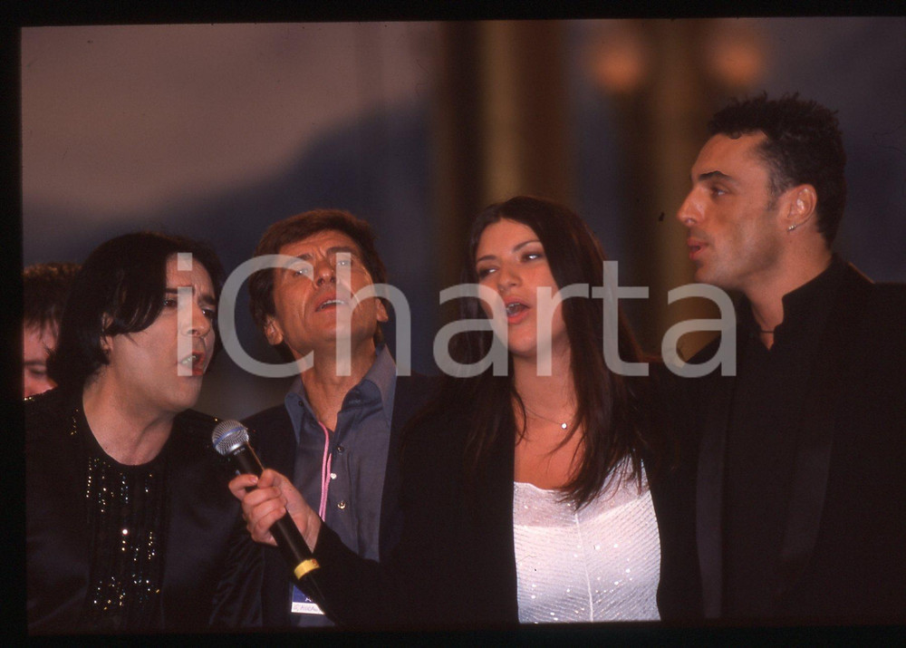 35mm vintage slide* 1999 Pavarotti & Friends ZERO, MORANDI, PAUSINI E BRITTI