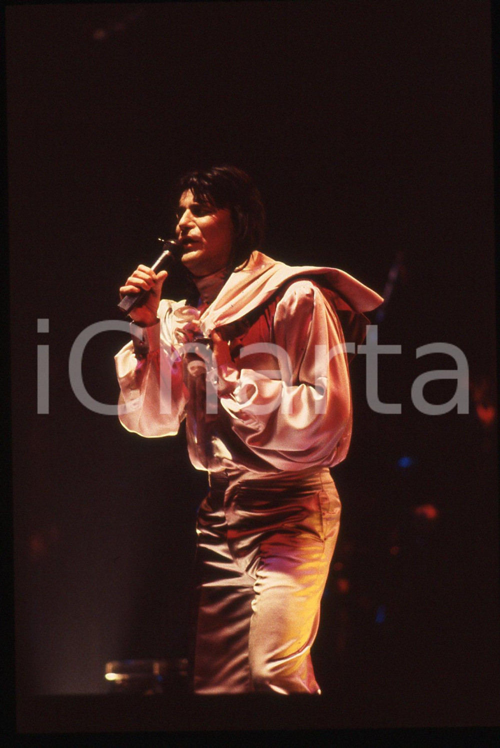 35mm vintage slide* 1988 Tour Zerolive RENATO ZERO durante un concerto (55)